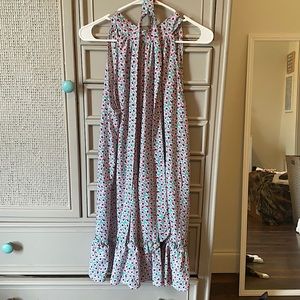 Mint Green and pink dress